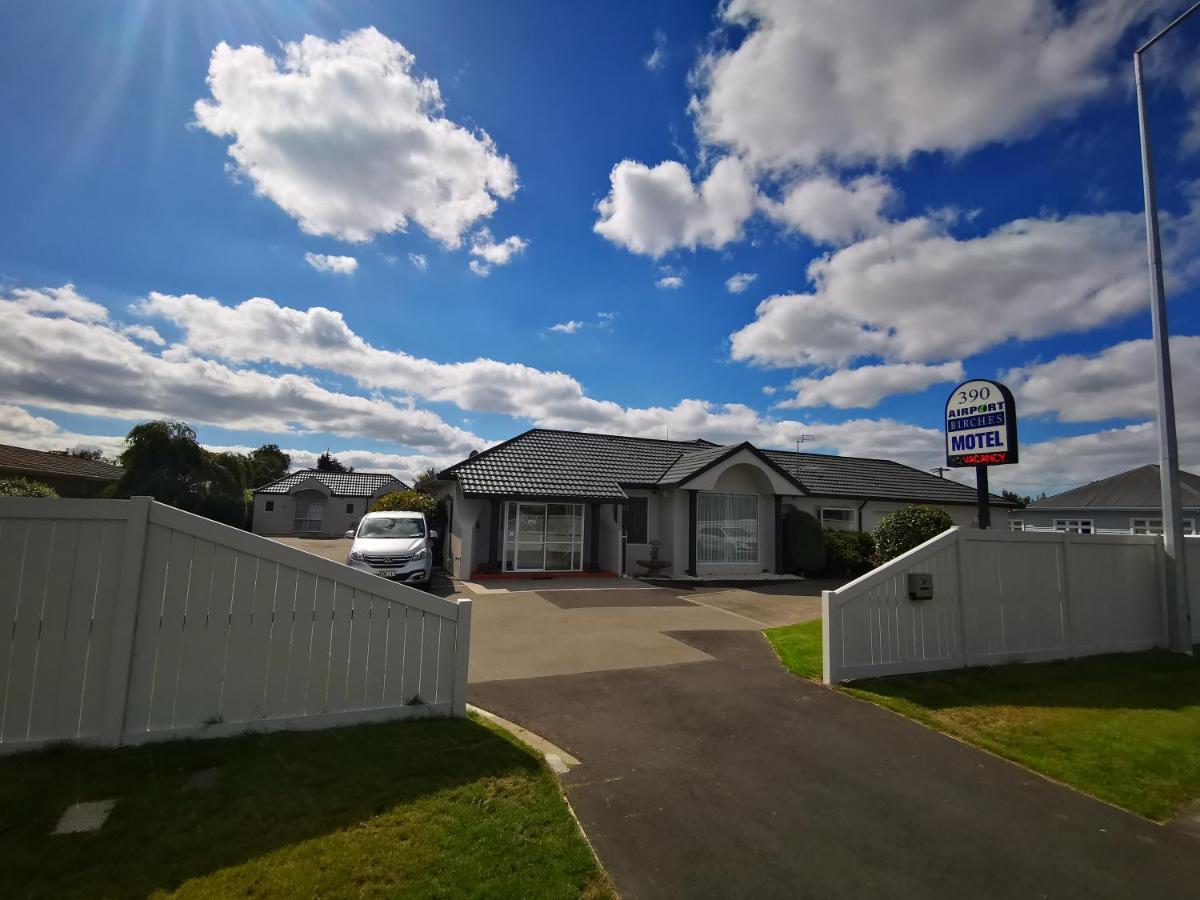 Airport Birches Motel Christchurch Eksteriør billede